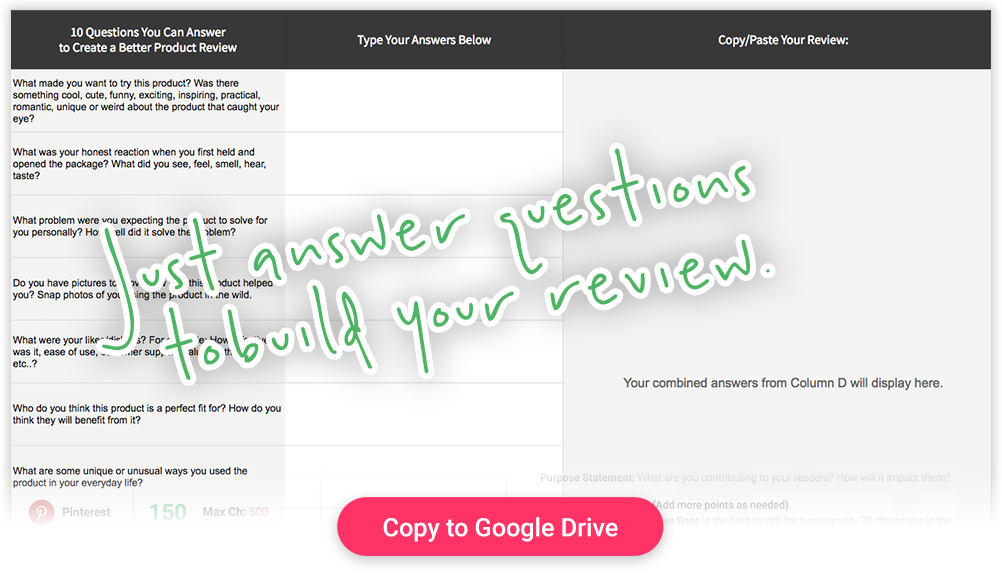 10 Questions You Can Answer to Create a Better Product Review Blog Post